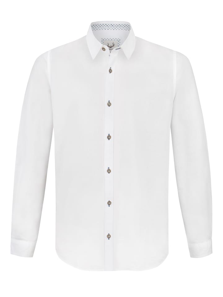 Stockerpoint Stockerpoint Trachtenhemd Peter in weiss-blau günstig kaufen