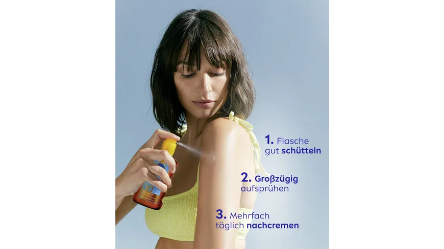 NIVEA SUN Schutz Bräune Öl LF30 200 ml