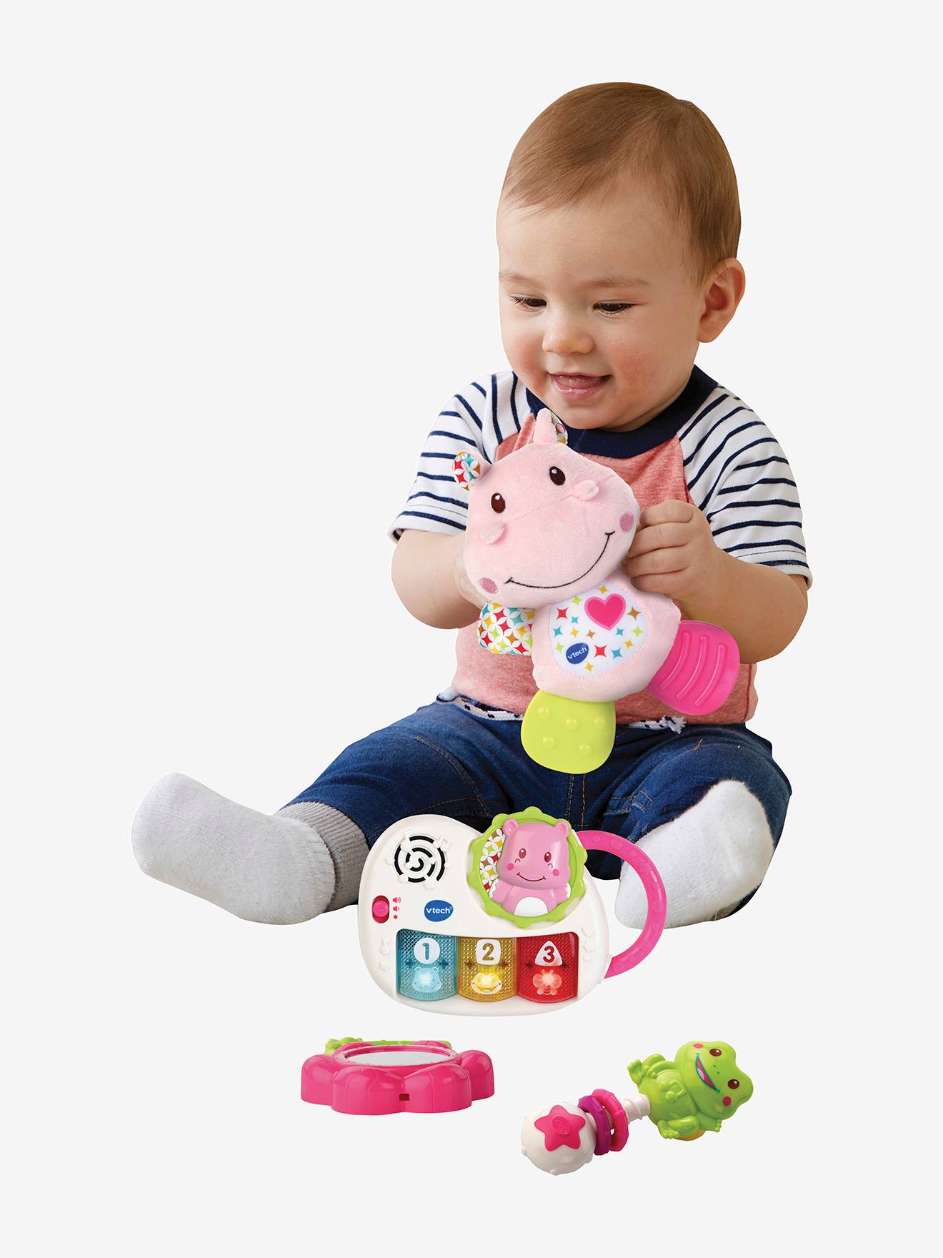 Coffret naissance Eveil des sens VTECH bleu