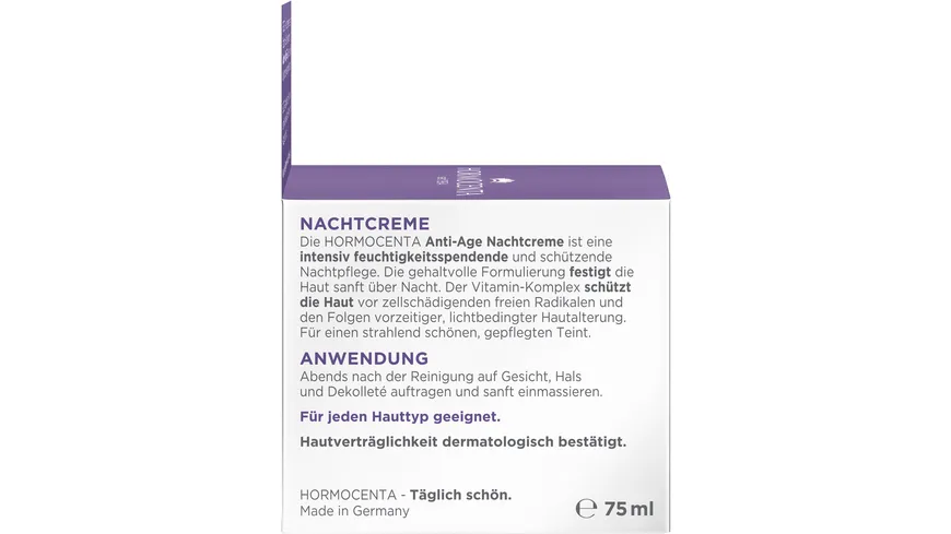 HORMOCENTA Anti-Age Nachtcreme 75 ml
