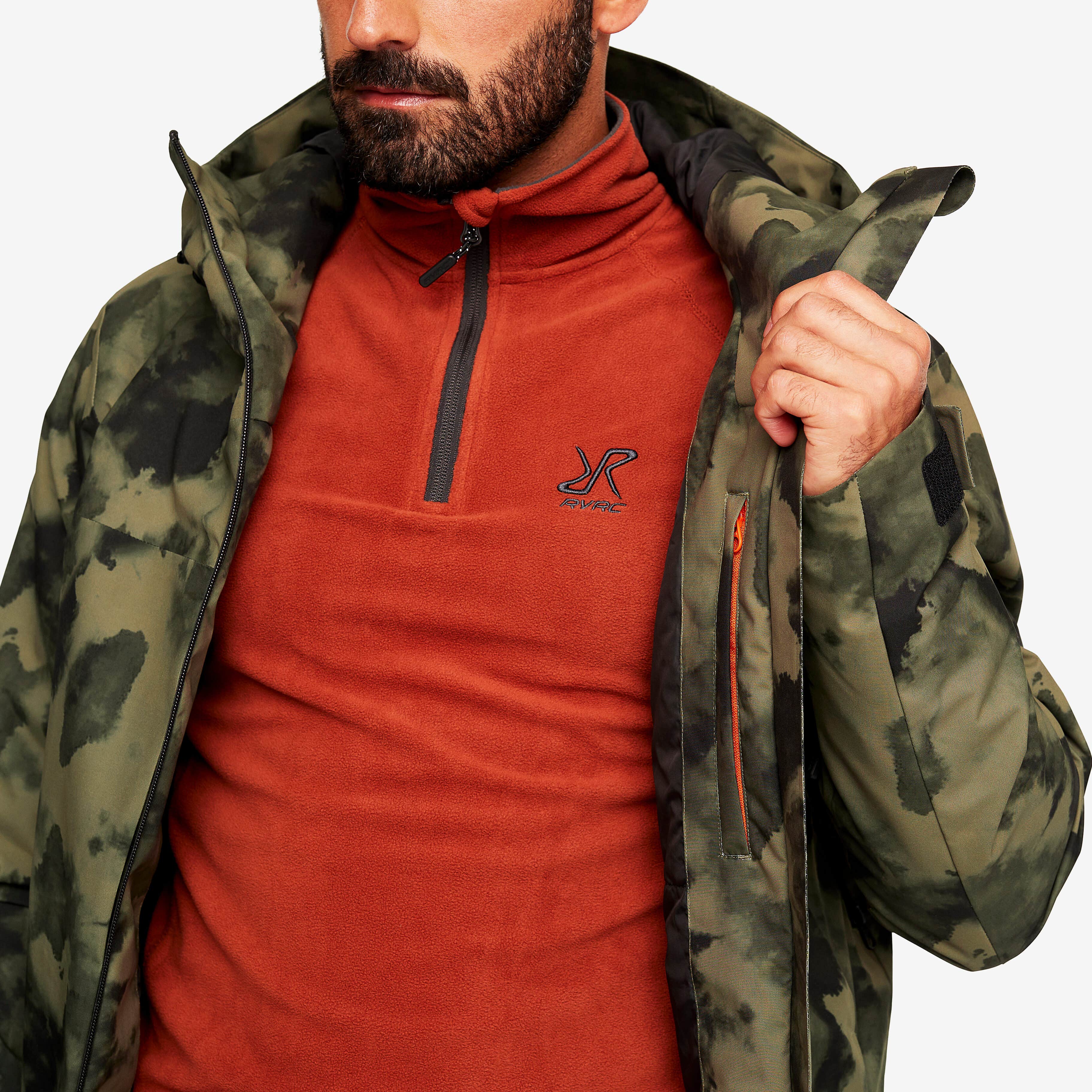 Helix Jacket Homme Smokey Kalamata