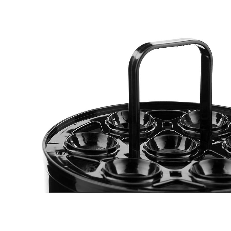 Cuisine Eggkoker 400 W, 7 egg, sort, Cuisine