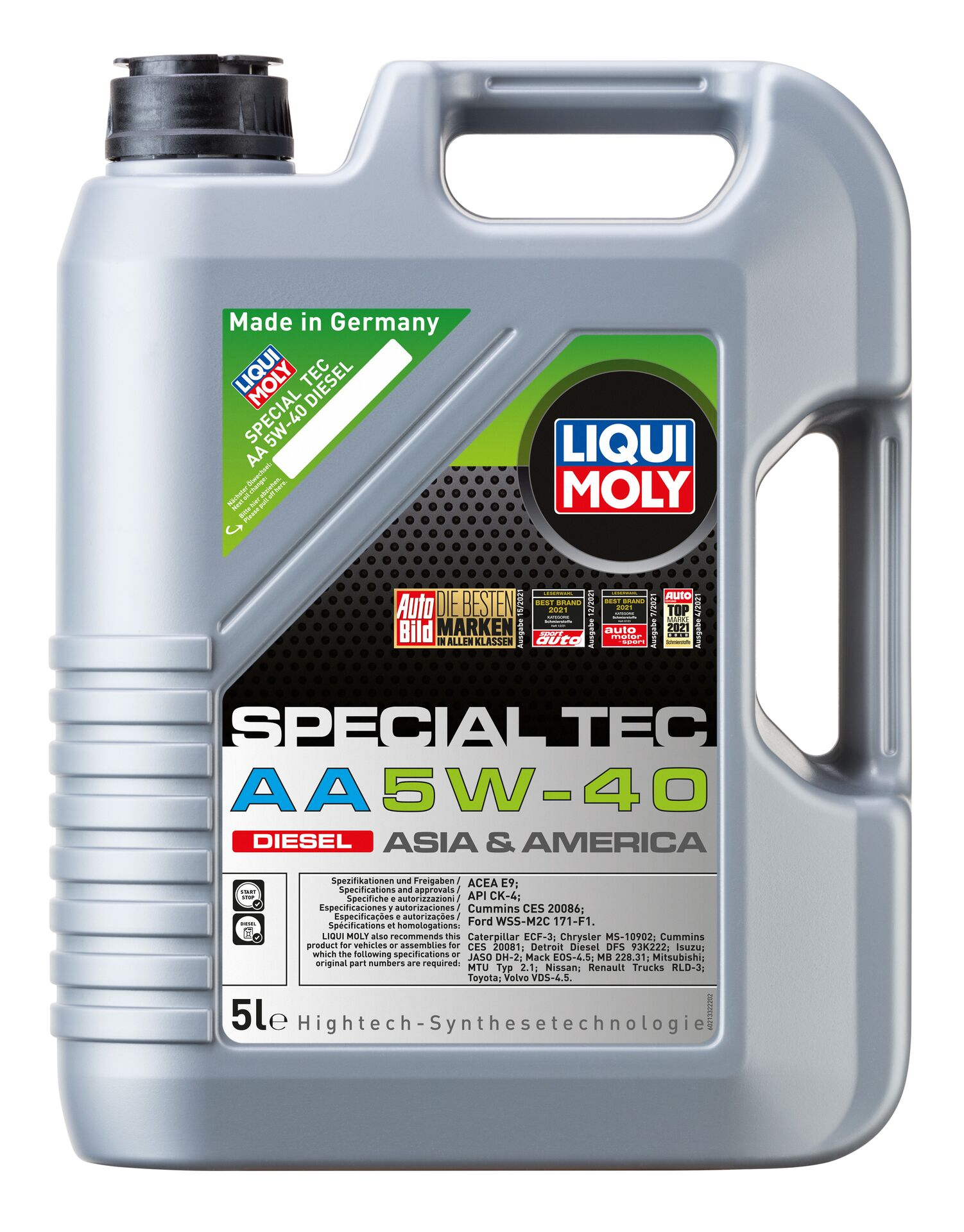 Liqui Moly Special Tec AA 5W-40 Diesel, 5 Liter - ATU