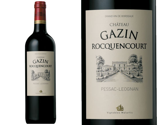 Château Gazin Rocquencourt Rouge 2010 Bordeaux Pessac-Léognan