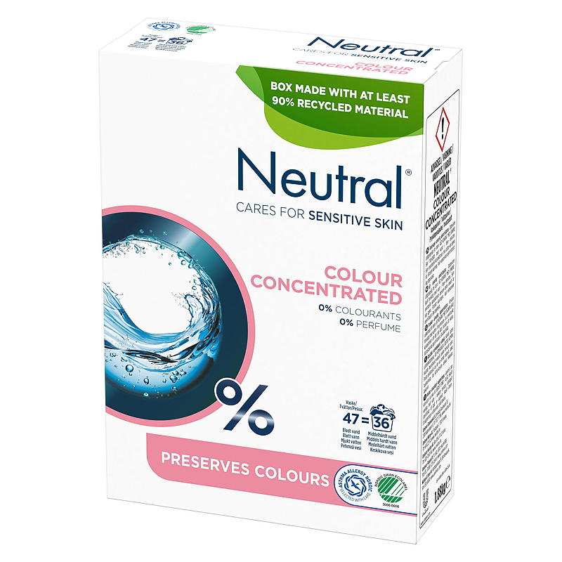 Neutral Vaskepulver 1,88 kg Neutral Color