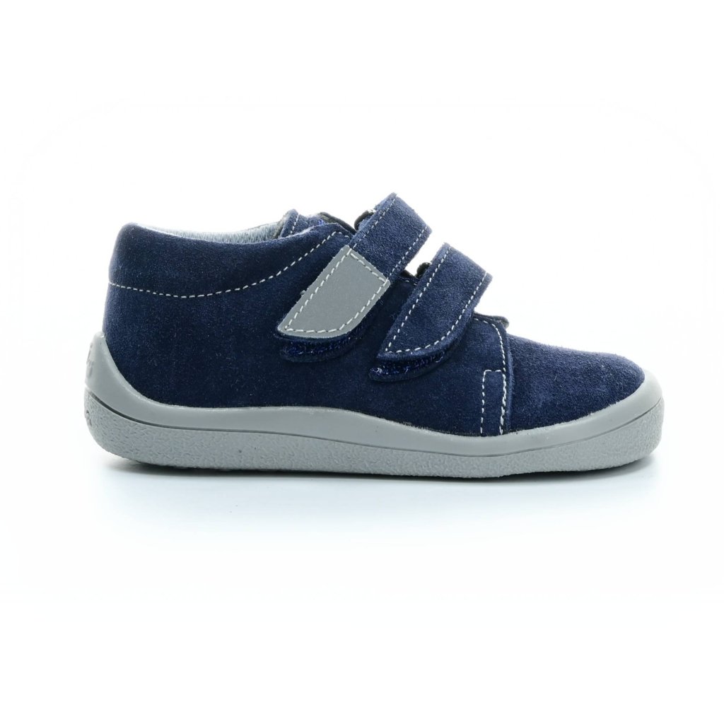 Beda Lucas mit Membran (BF 0001/W/M/FW) dunkelblaue Barfuß-Stiefeletten