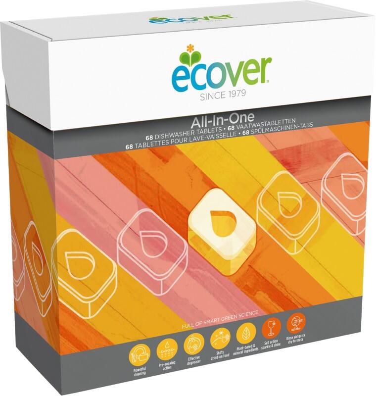 Ecover Spülmaschinentabs All in One 68 Stück