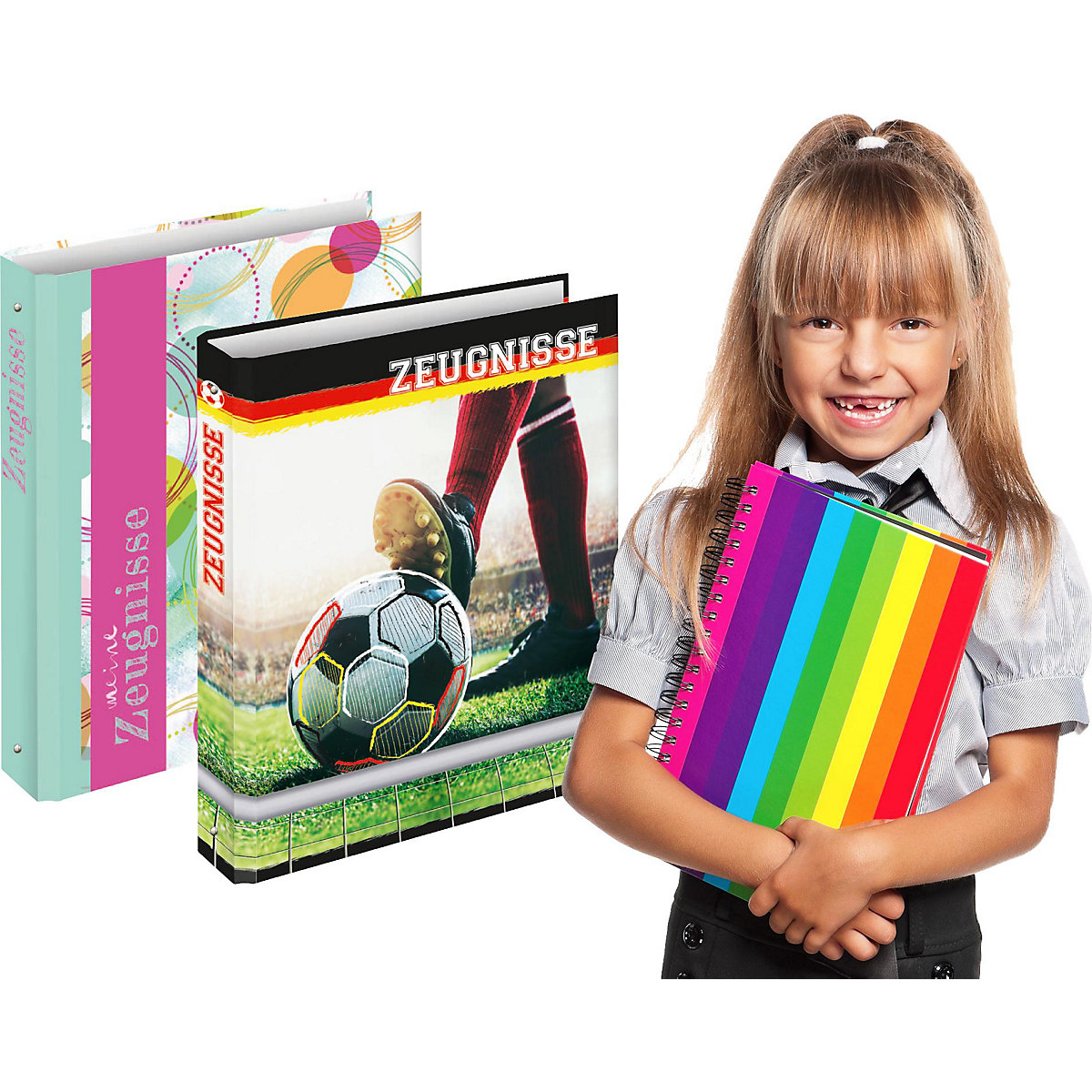 Zeugnismappe/Ringbuch Fußballfieber A4