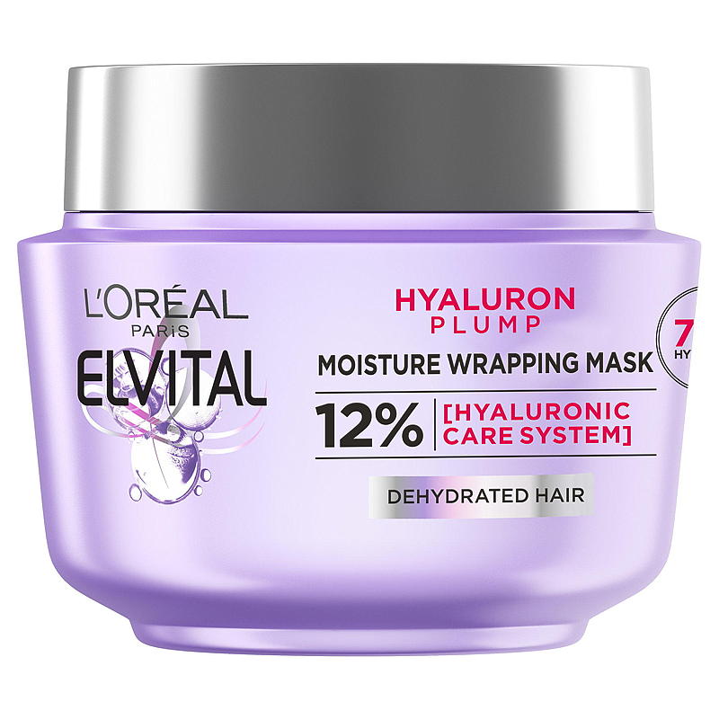 Elvital Elvital hårmaske 300 ml Hyaluron plump