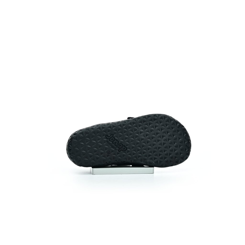 Jonap B16 SV Schwarz Aufdruck Barfußschuhe