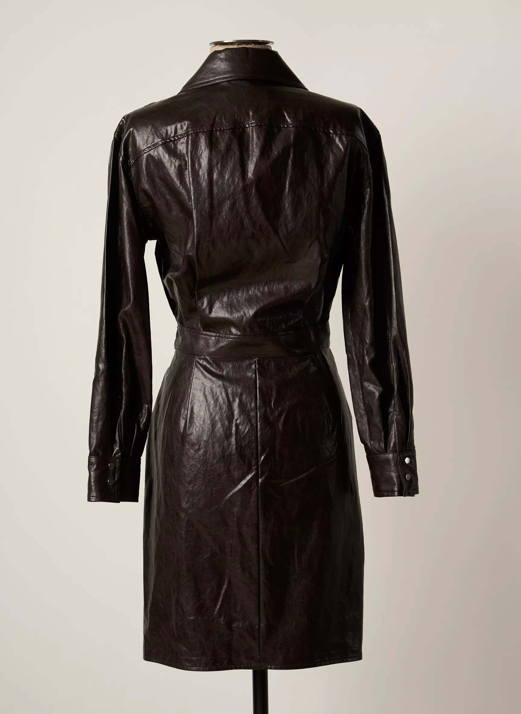 Ba Sh Robes Mi Longues Femme couleur marron