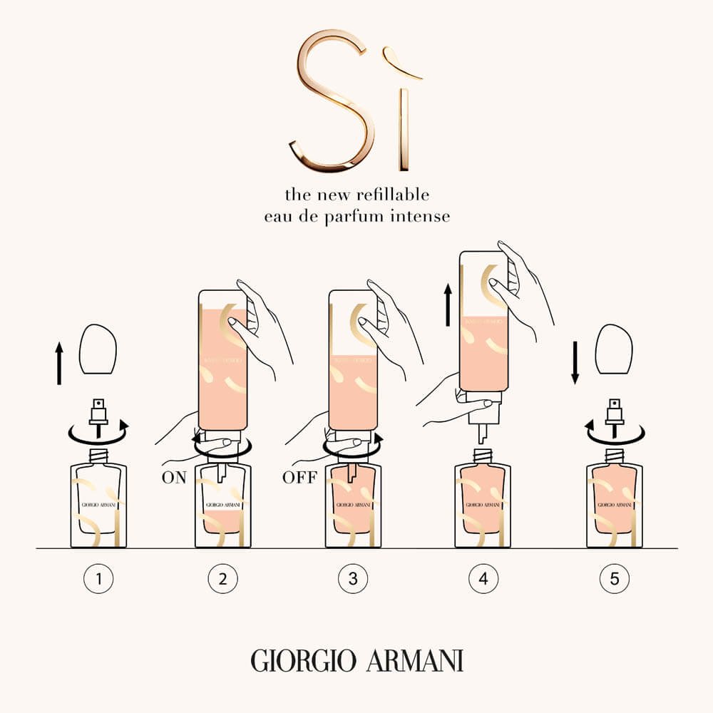 Giorgio Armani Sì Intense Eau de Parfum Nat. Spray Refillable