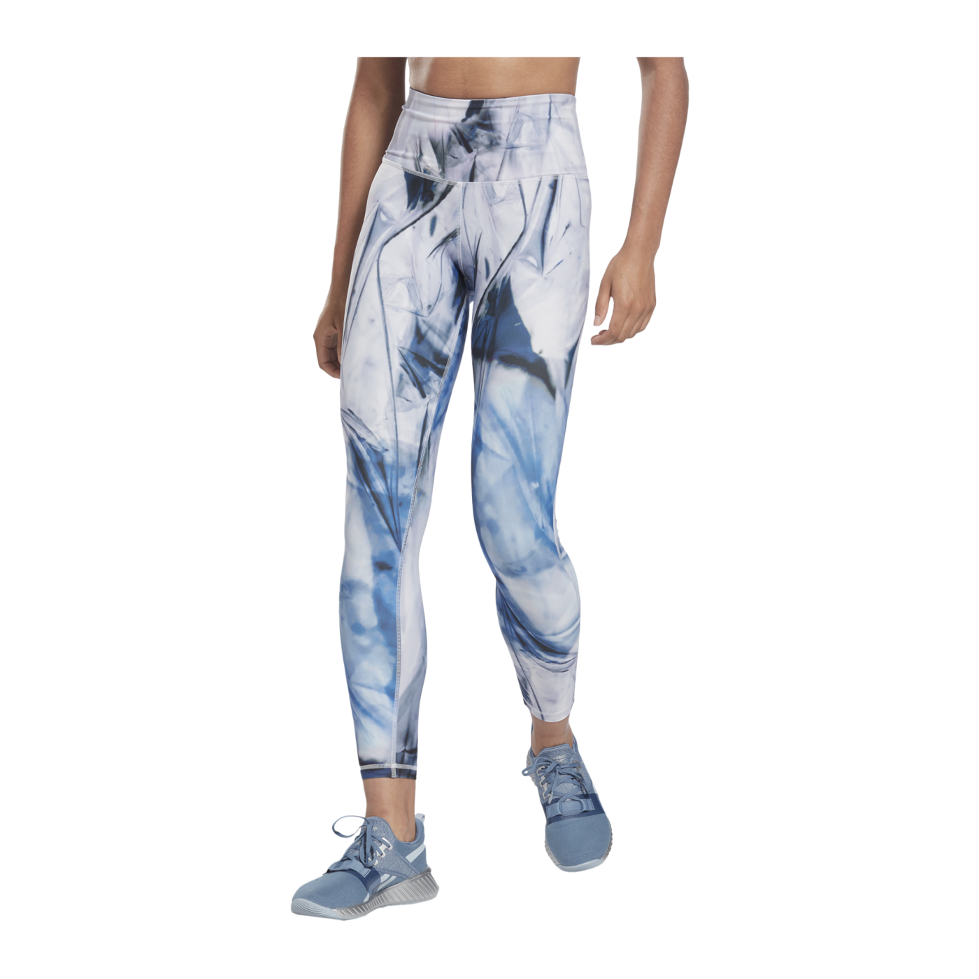Reebok Lux HR Leggings Training Damen Blau