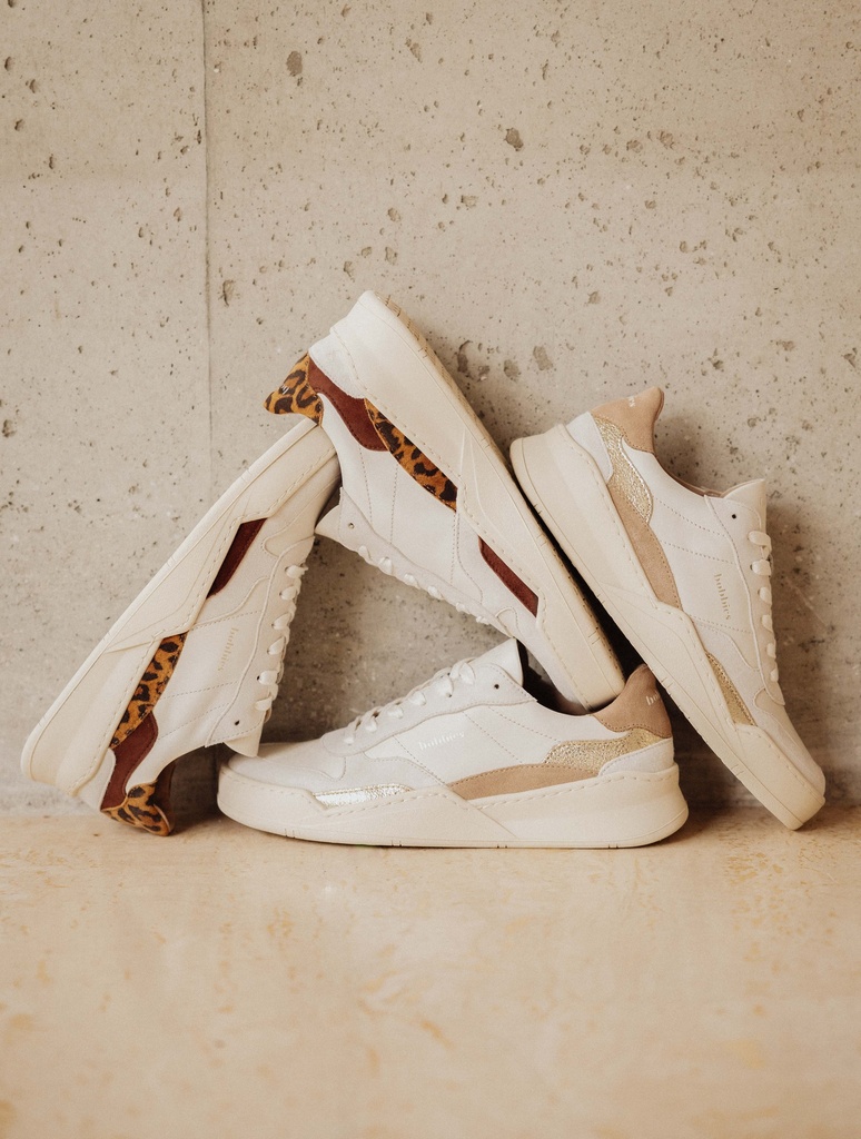 Beverly - Blanc Cassé - Beige - Or