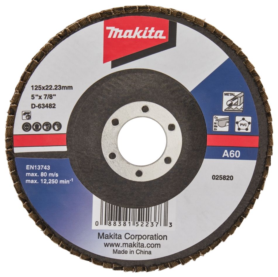 Makita dodatki D-63482 125 mm rezilni disk A60