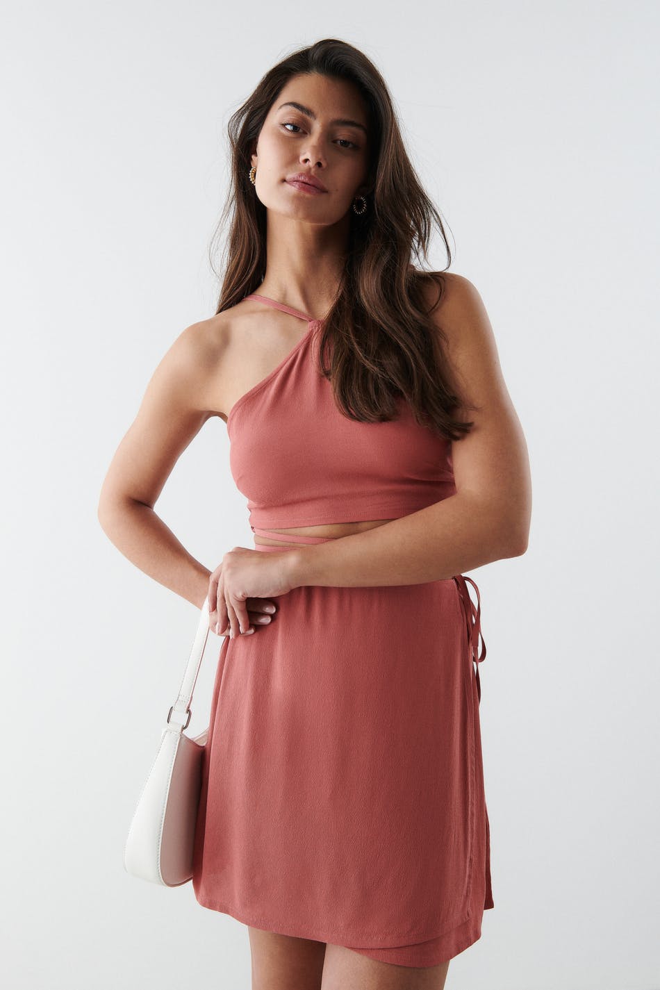 Sara wrap skirt
