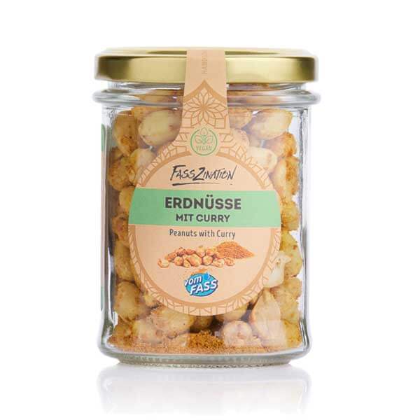 Erdnüsse mit Curry