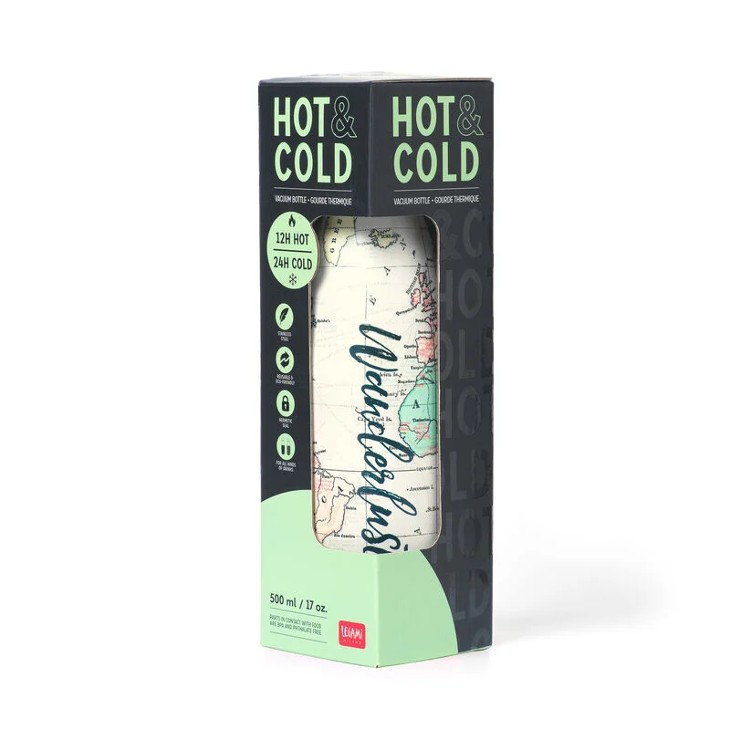 Termo de 500 ml - Para bebidas frías y calientes