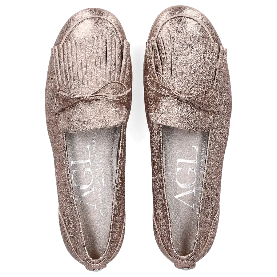 AGL Attilio Giusti Leombruni - Loafer 744009 Kalbsleder - pink
