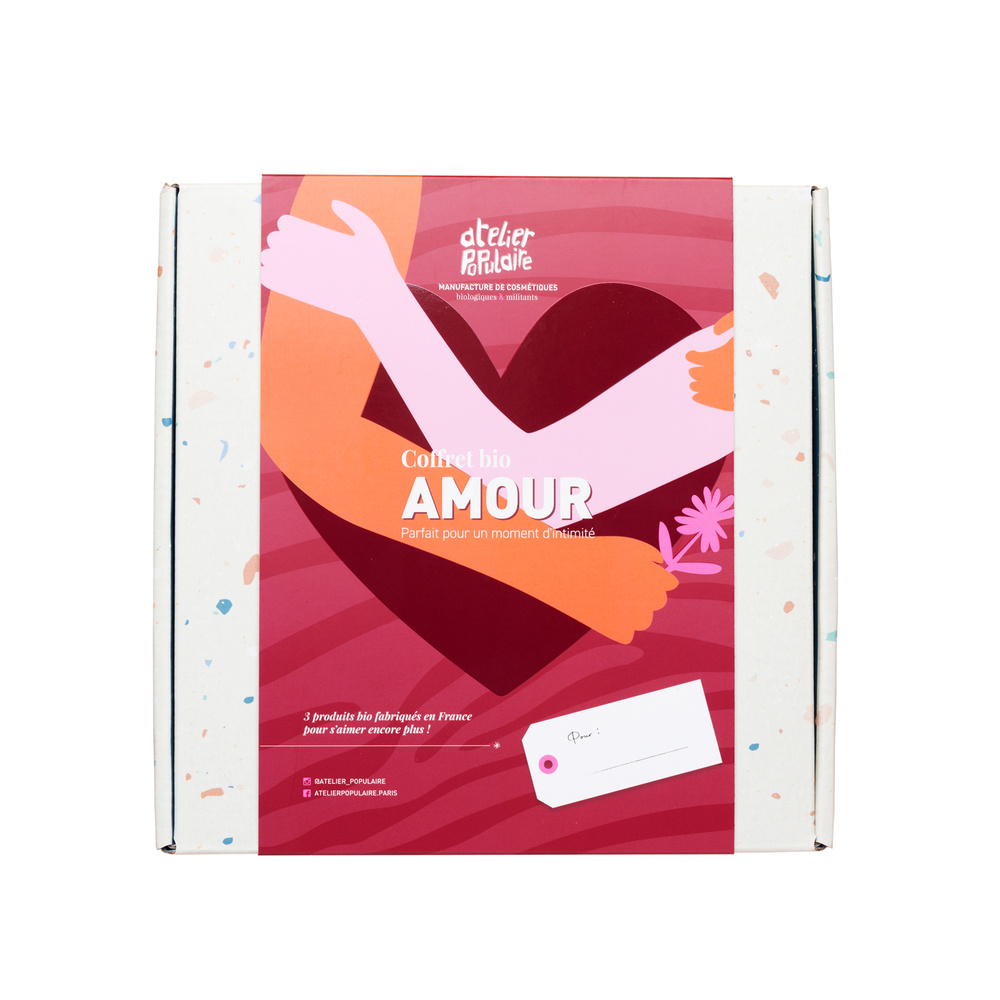 atelier populaire Coffret bio Amour Coffret