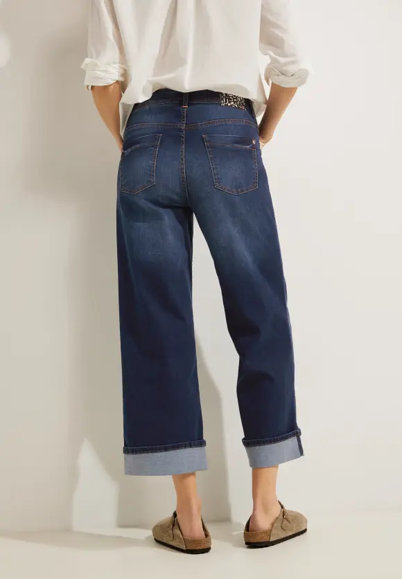 CECIL Loose Fit Jeans in 7/8 Länge