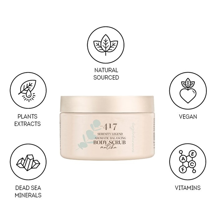 Aromatic Balancing Body Scrub Matcha