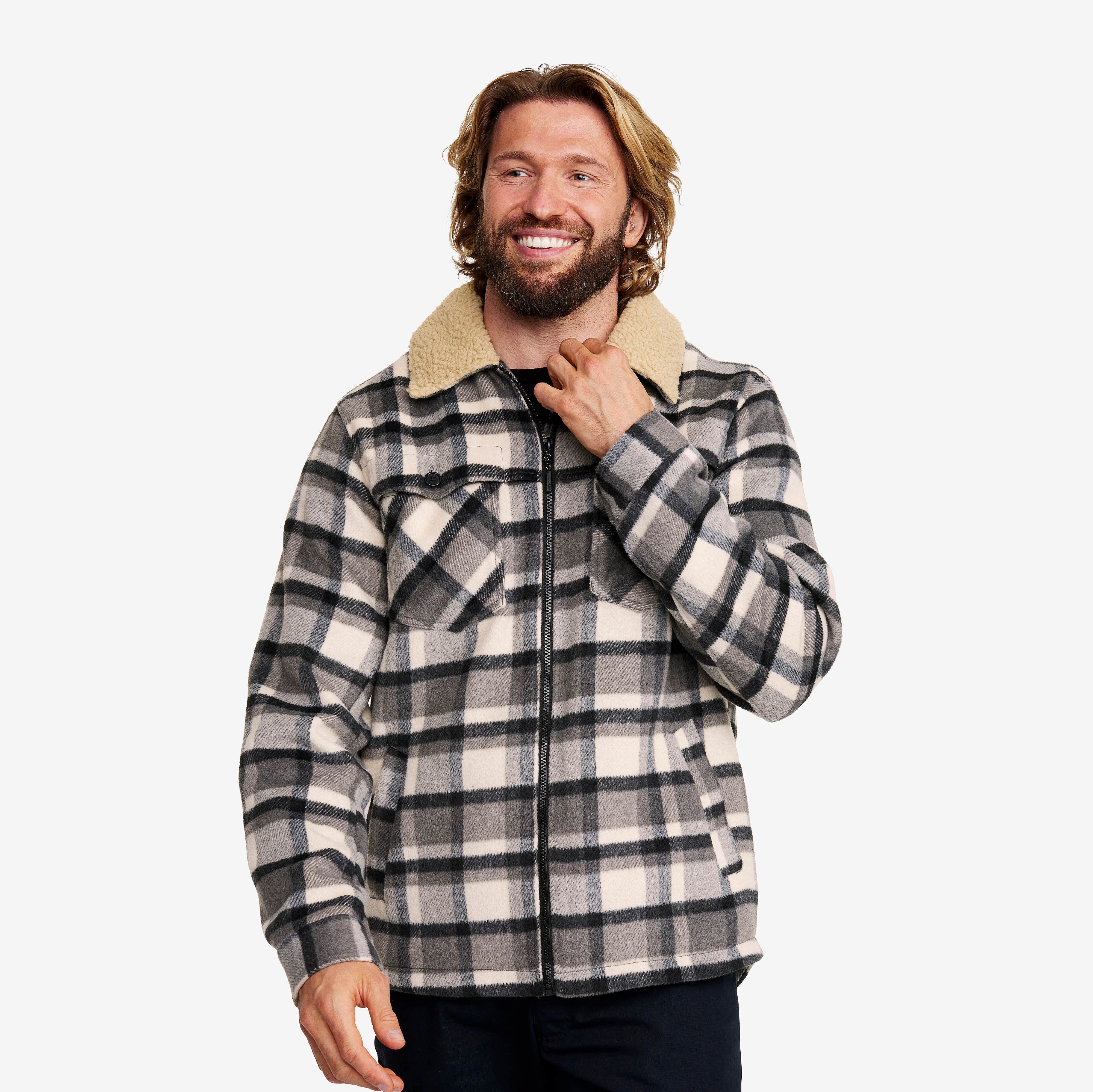 Lumber Jacket Homme Tofu/Anthracite