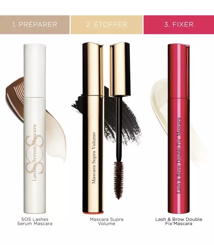 LASH & BROW DOUBLE FIX MASCARA Top coat waterproof fixateur longue tenue