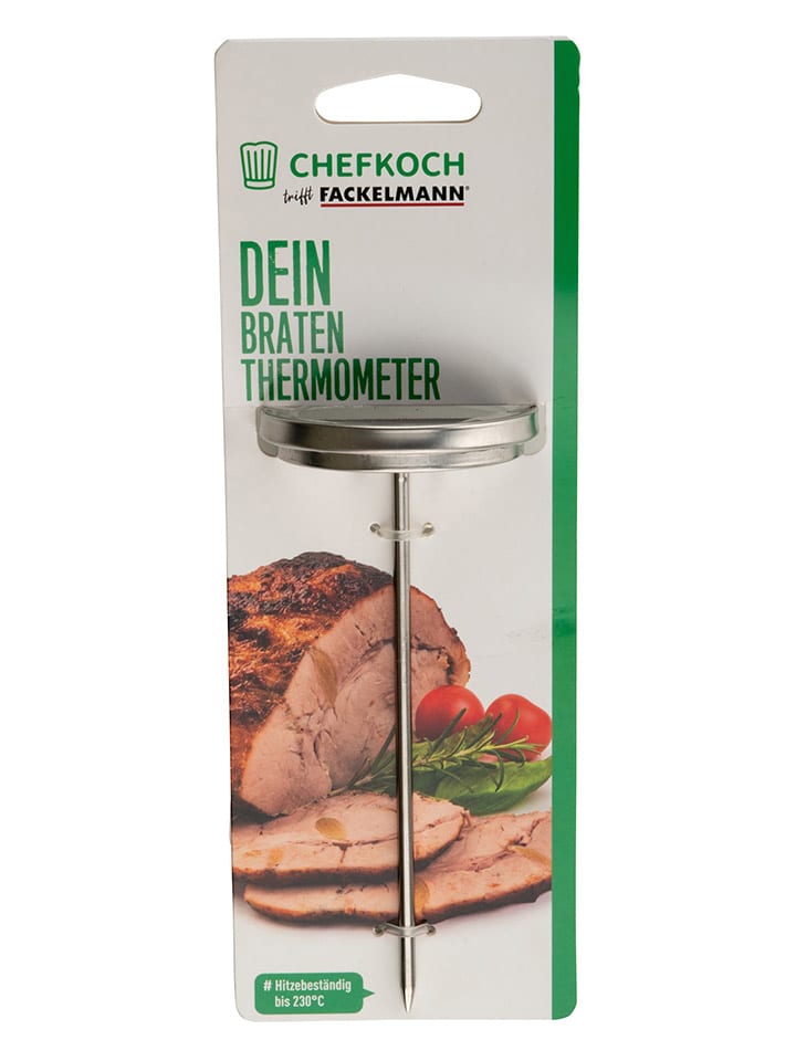Chefkoch Edelstahl-Bratenthermometer 