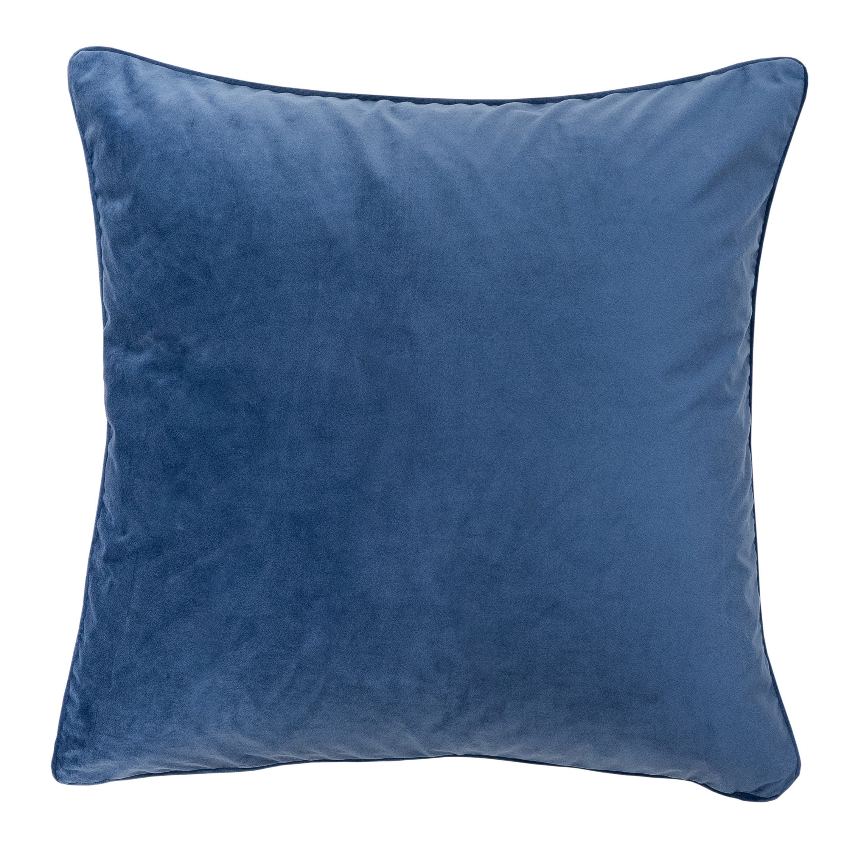 Madison London Kissen in Dunkelblau, 60 x 60 cm
