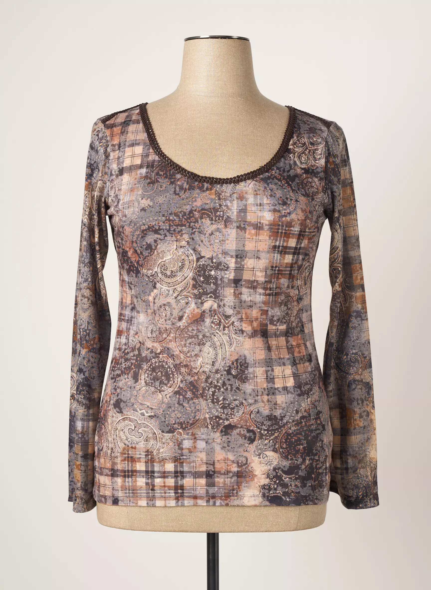 Lo Les Filles Tshirts Femme couleur gris