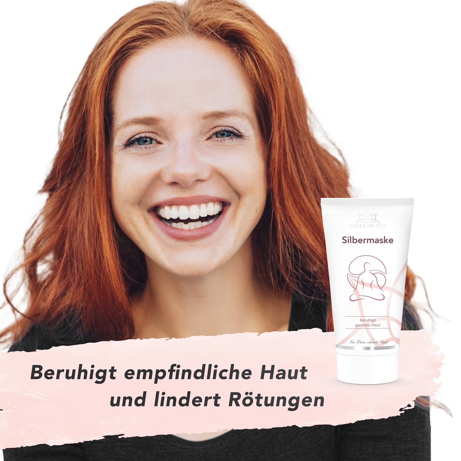 Silbermaske - beruhigende Maske mit Mikrosilber 75ml