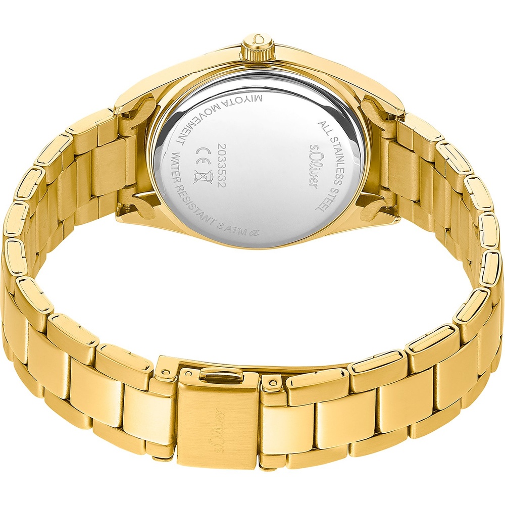 s.Oliver Montre pour femme Acier inoxydable Montre