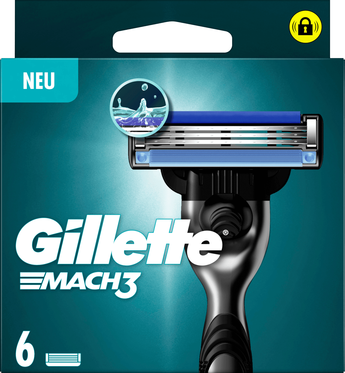 Rasierklingen, Mach3, 6 St