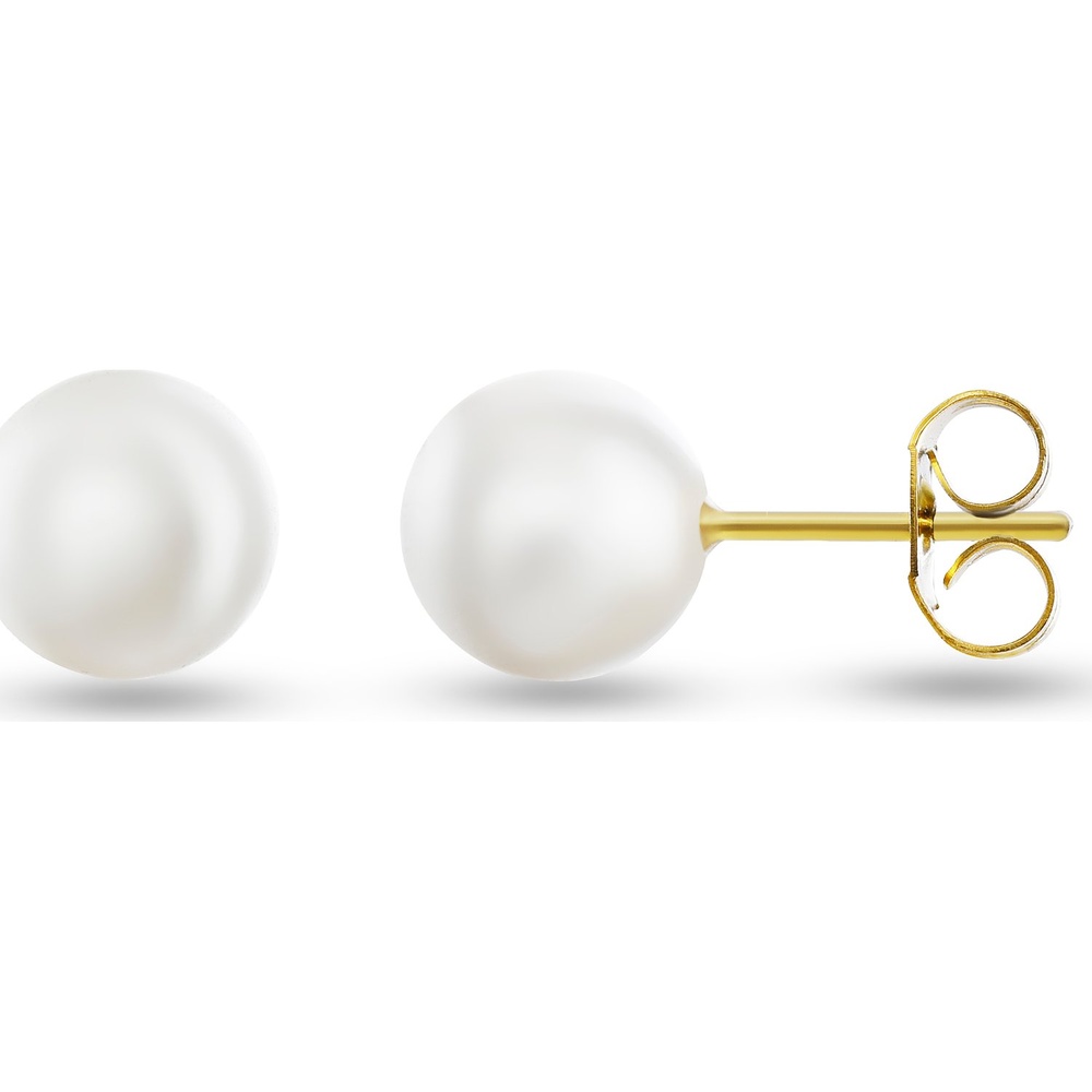 FAVS Boucles d'oreilles à fermoir à poussette Acier inoxydable Boucles d'oreilles