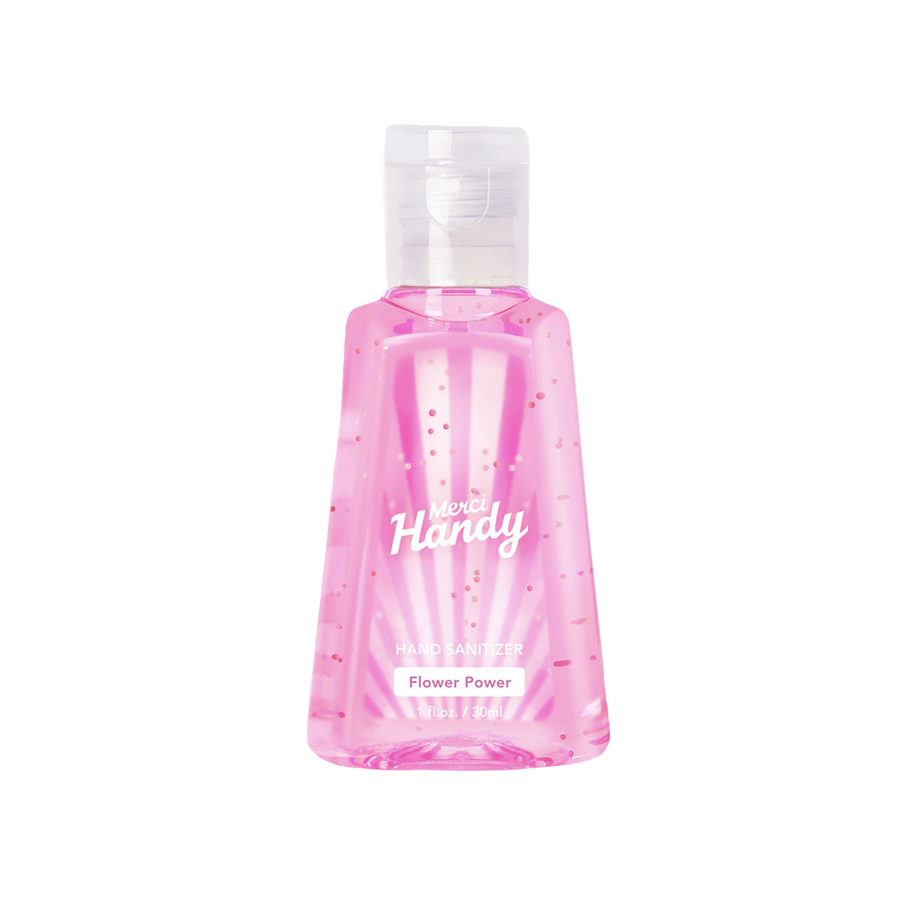 Merci Handy Gel mains nettoyant Flower Power Gel main nettoyant parfumé