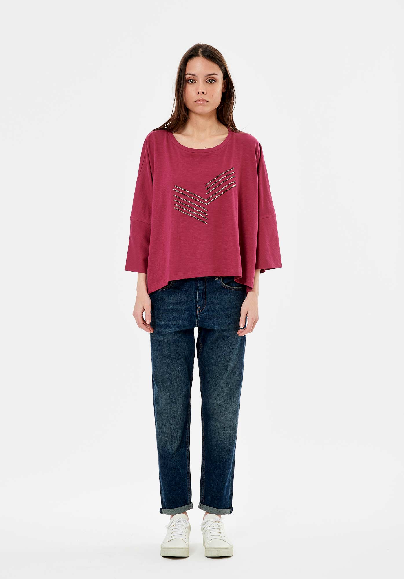 LEXI   T-shirt Femme 100% coton