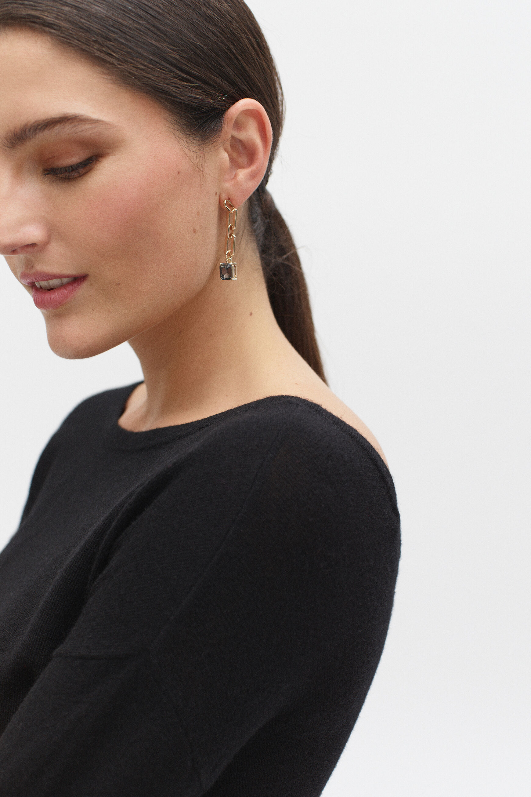 pull lilia noir femme