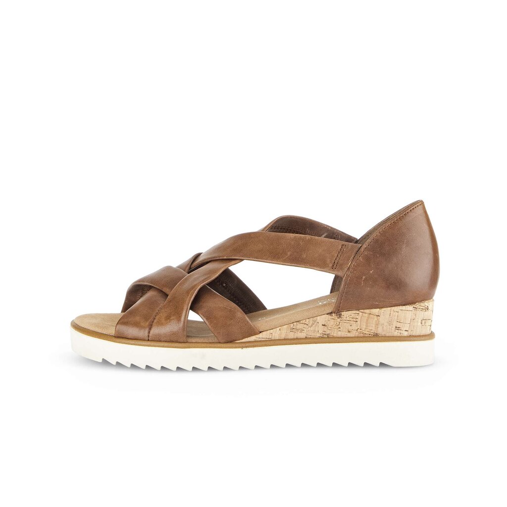 Gabor comfort Keilsandalette braun