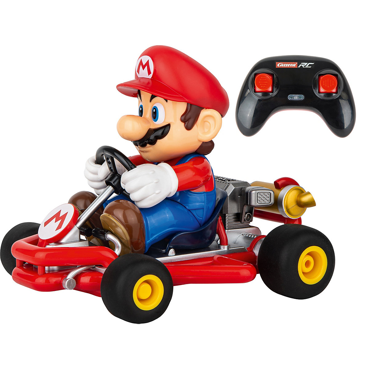 CARRERA RC - 2,4GHz Mario Kart Pipe Kart Mario, Ferngesteuertes Auto ab 6 Jahren