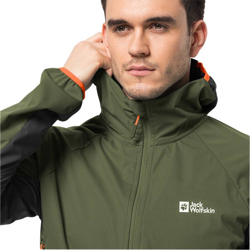 Jack Wolfskin EAGLE PEAK II HOODY M Softshelljacke Herren