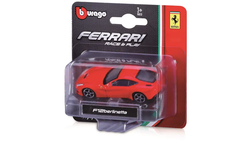 Bburago - 1:64 FERRARI Race & Play