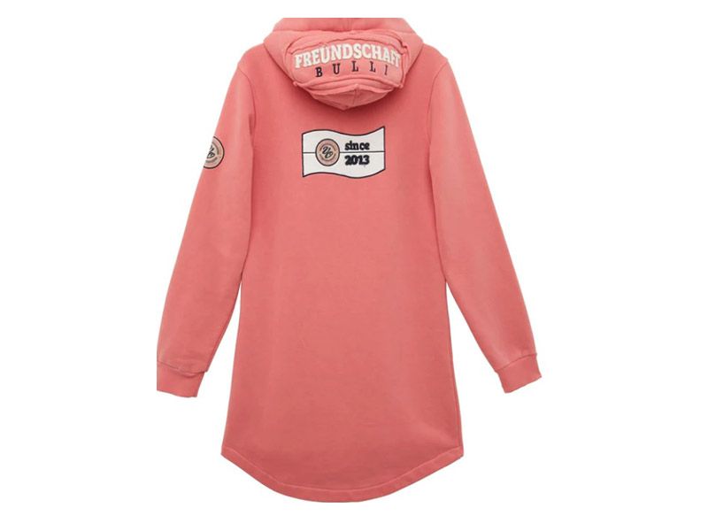 Van One Freundschaft Dirty Pink Long Damen Hoodie