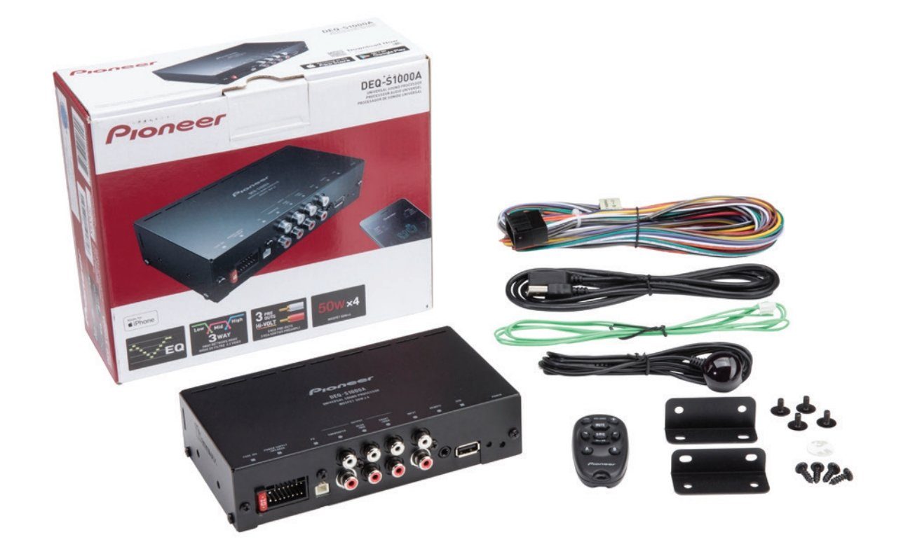Pioneer DEQ-S1000A Universeller Soundprozessor DSP Verstärker