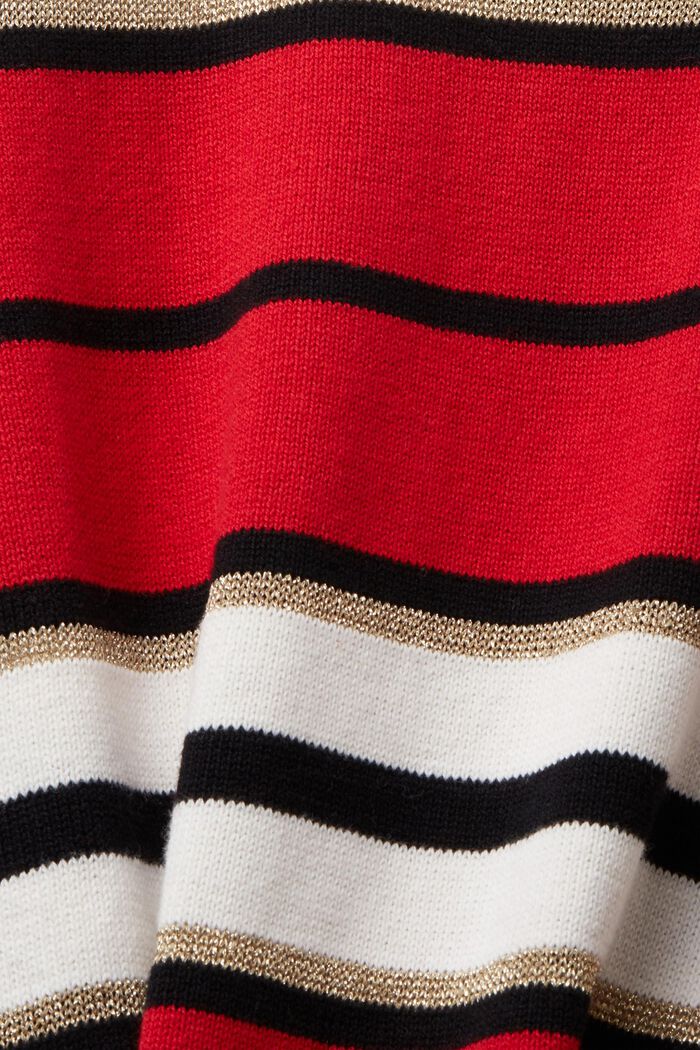 Gestreifter Pullover mit Kaschmir