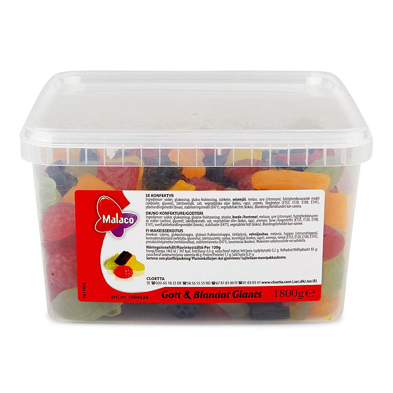 Cloetta Godt & blandet 1,8 kg