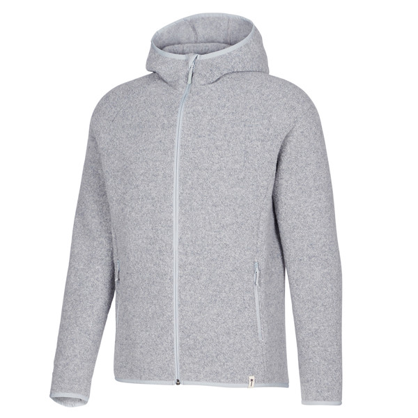 REILA HOODED KNITTED FLEECE JACKET Herren - Wolljacke