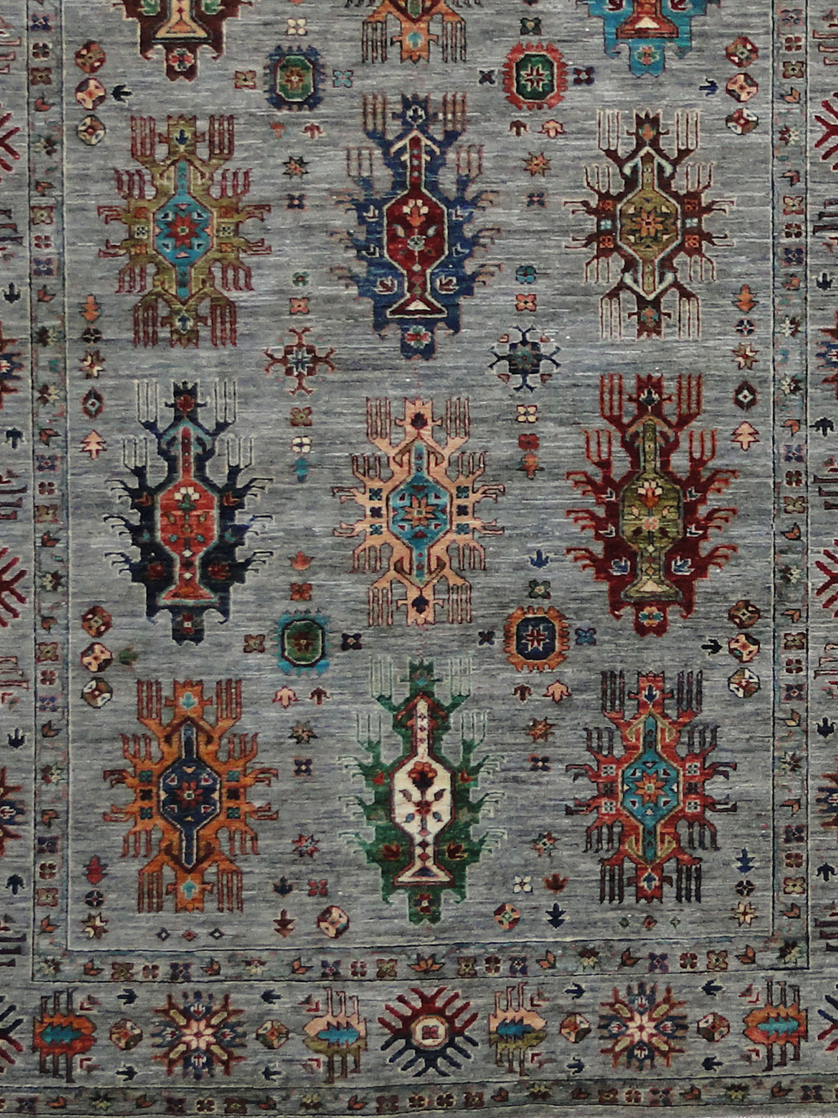 Kazak Ghazni ca. 172 x 238 cm, Unikat / Einzelstück