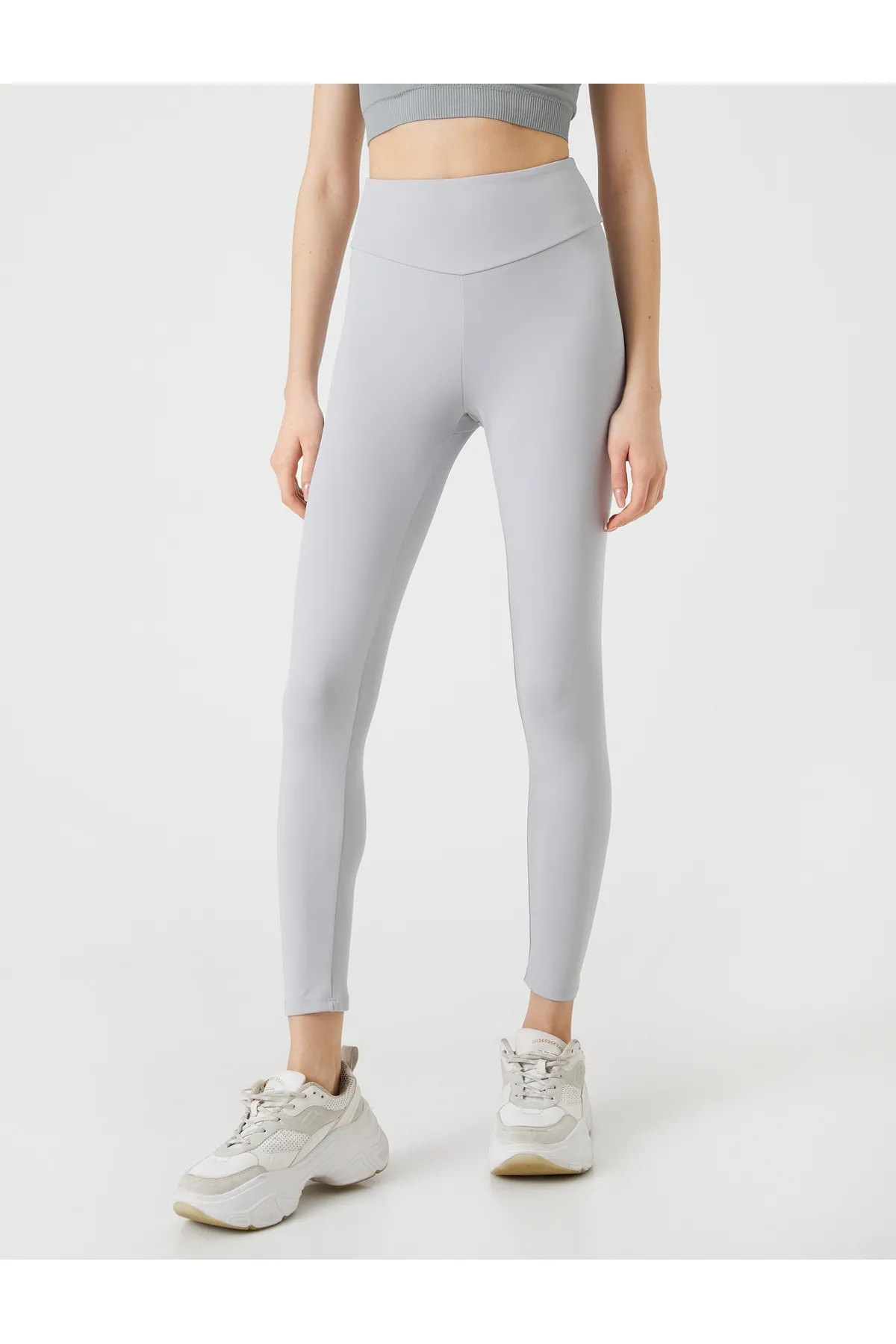 Koton  Basic-Sportleggings mit hoher Taille