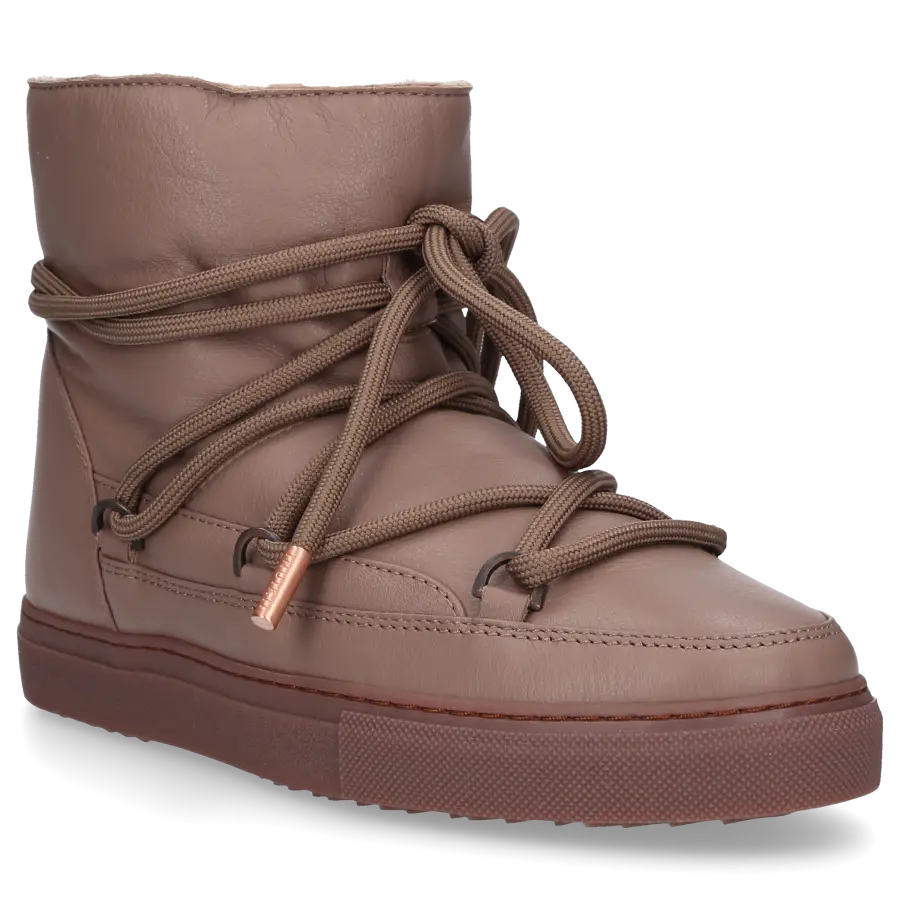 INUIKII - Snowboots 75202-087 Kalbsleder - grau